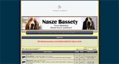 Desktop Screenshot of forum.bassety.net
