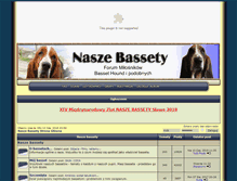 Tablet Screenshot of forum.bassety.net